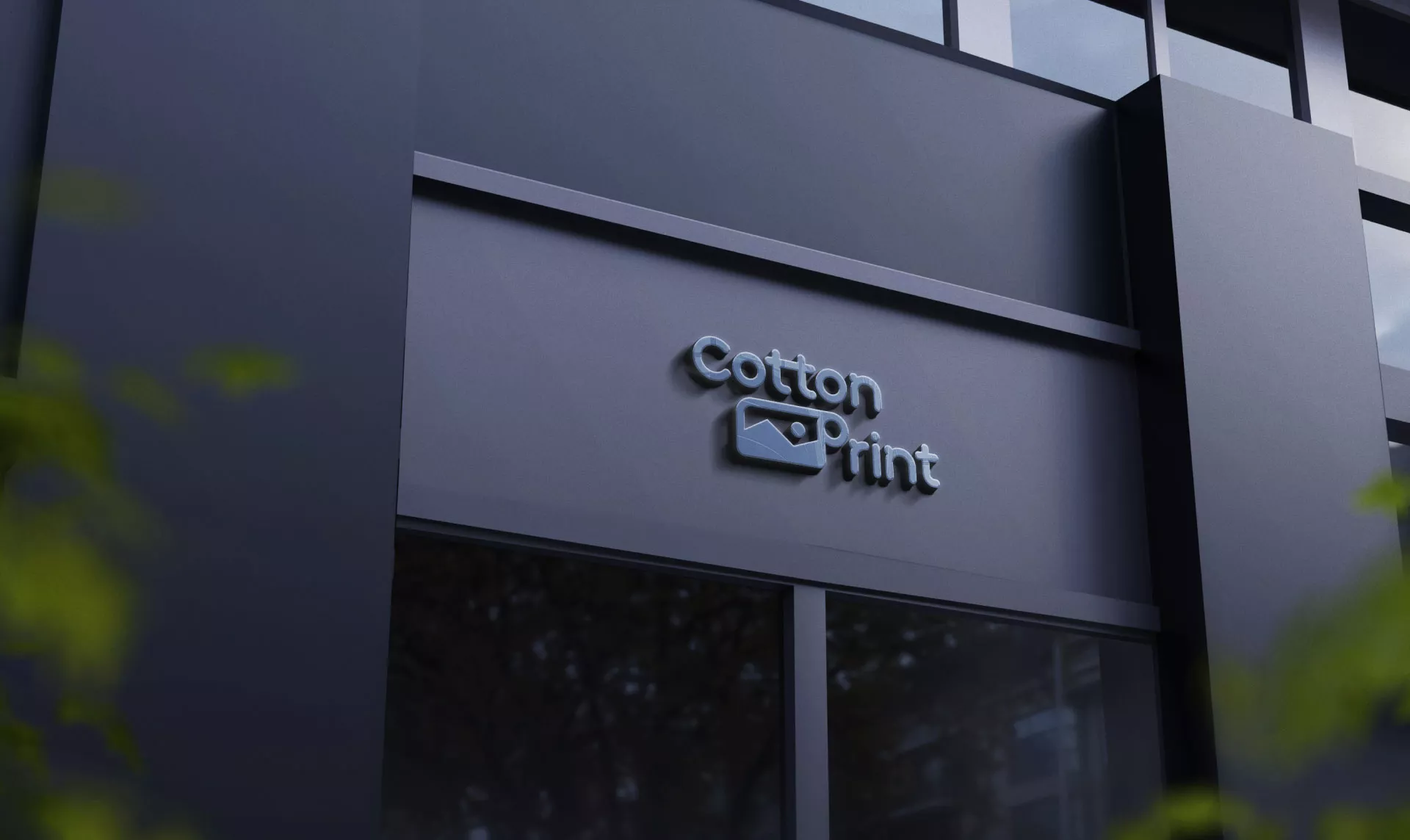 Разработка логотипа в Черногорске для компании «CottonPrint»