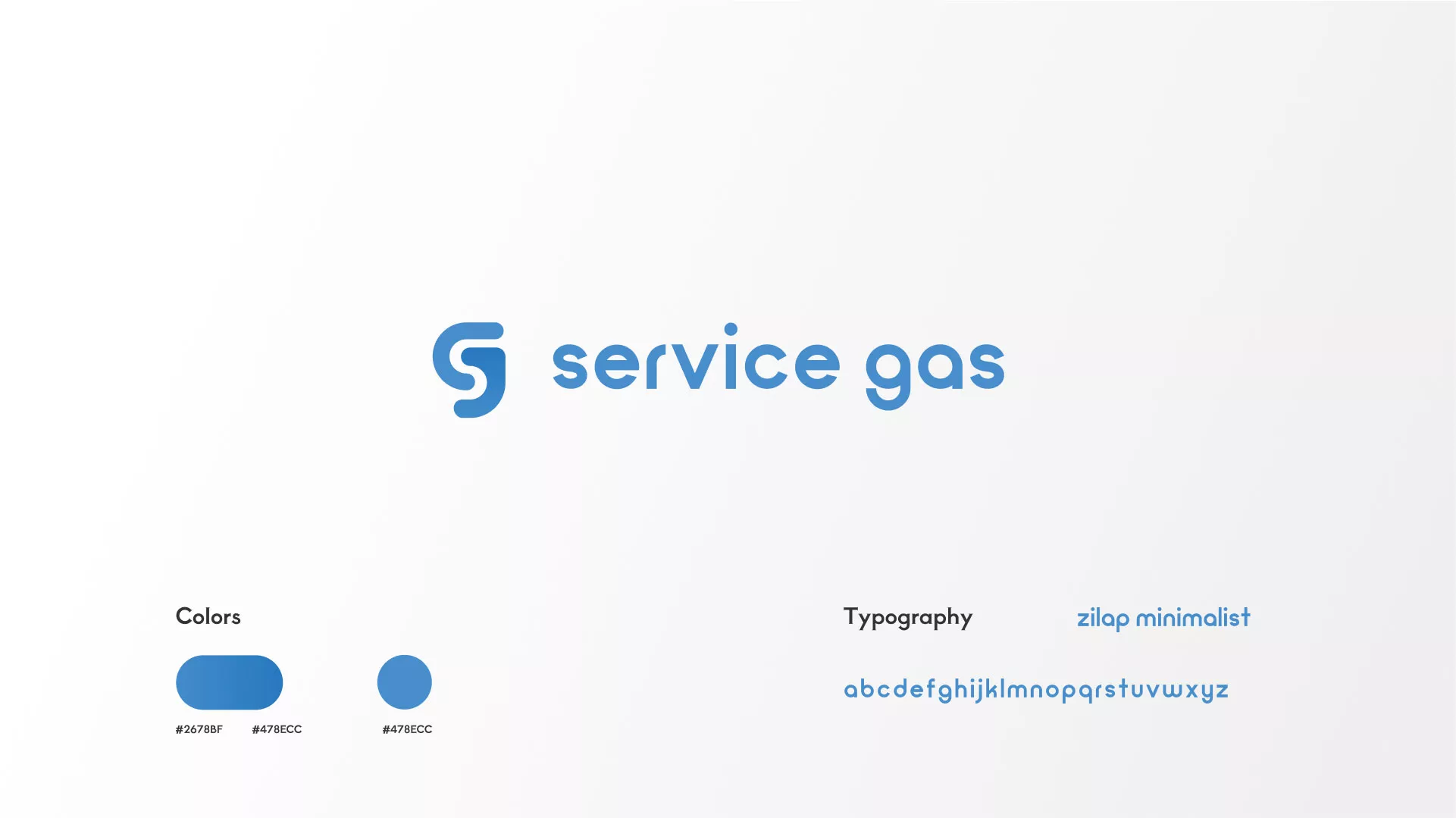 Разработка логотипа газовой компании «Сервис газ» в Черногорске